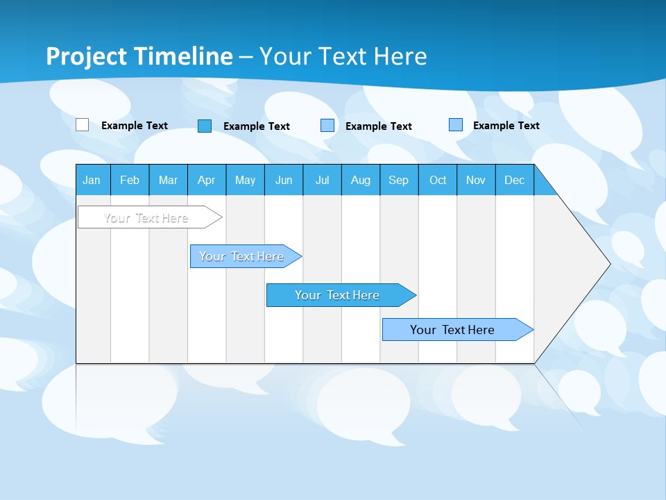 Bubble Speech Web PowerPoint Template