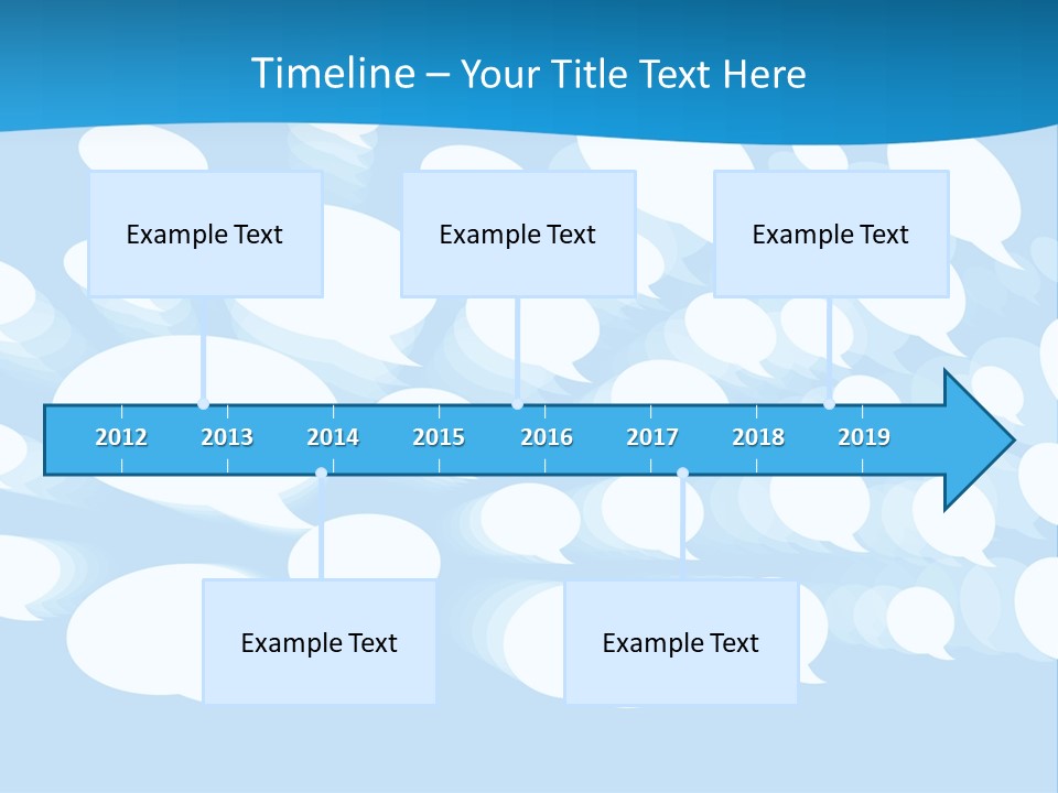 Bubble Speech Web PowerPoint Template
