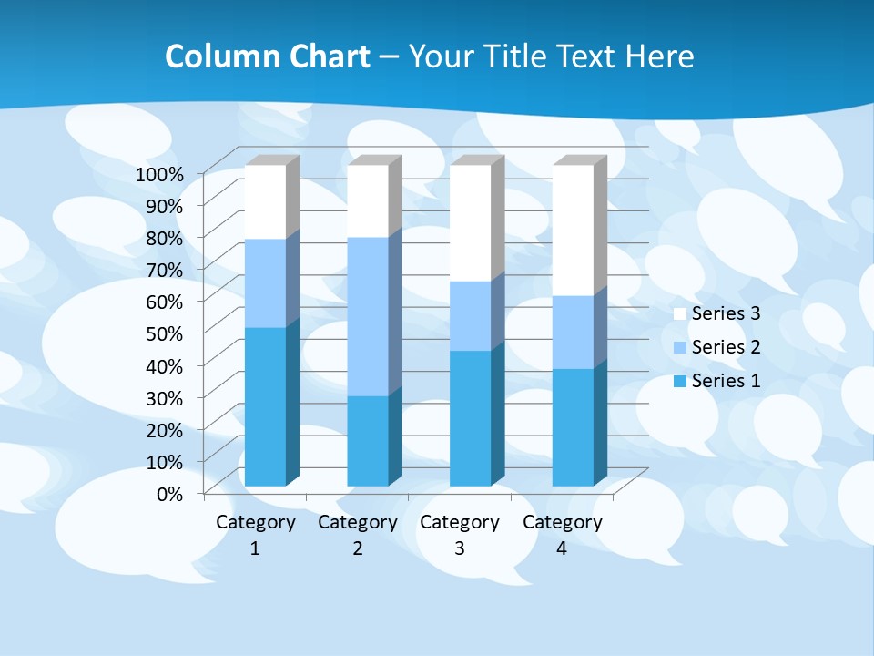 Bubble Speech Web PowerPoint Template