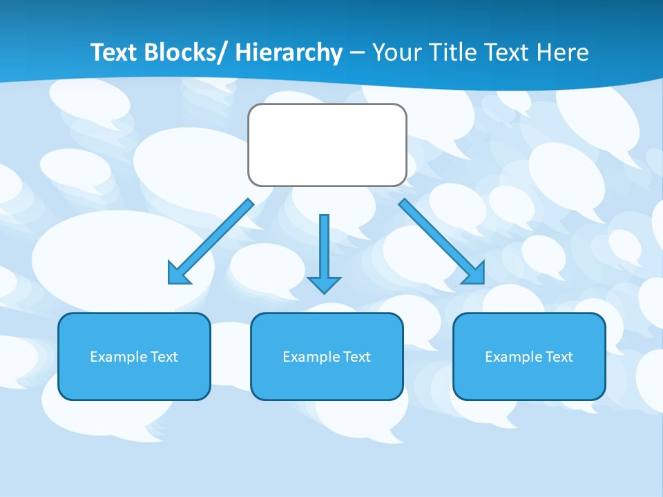 Bubble Speech Web PowerPoint Template