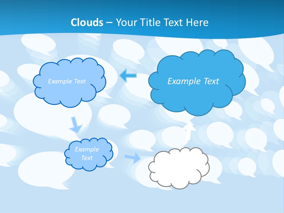 Bubble Speech Web PowerPoint Template