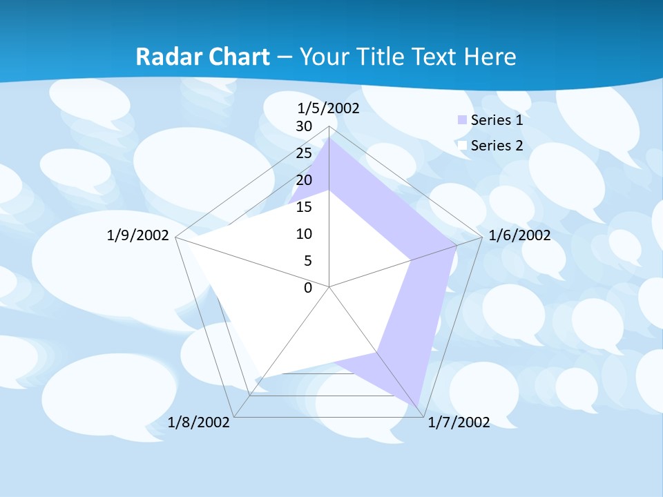 Bubble Speech Web PowerPoint Template