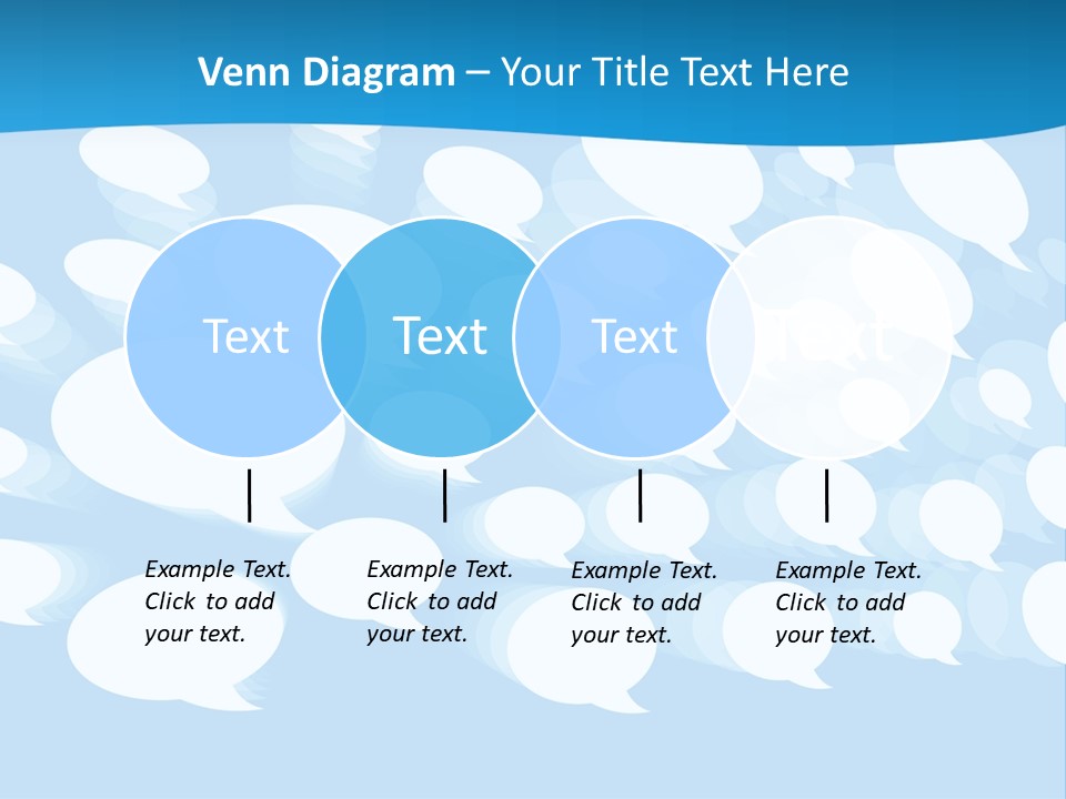 Bubble Speech Web PowerPoint Template