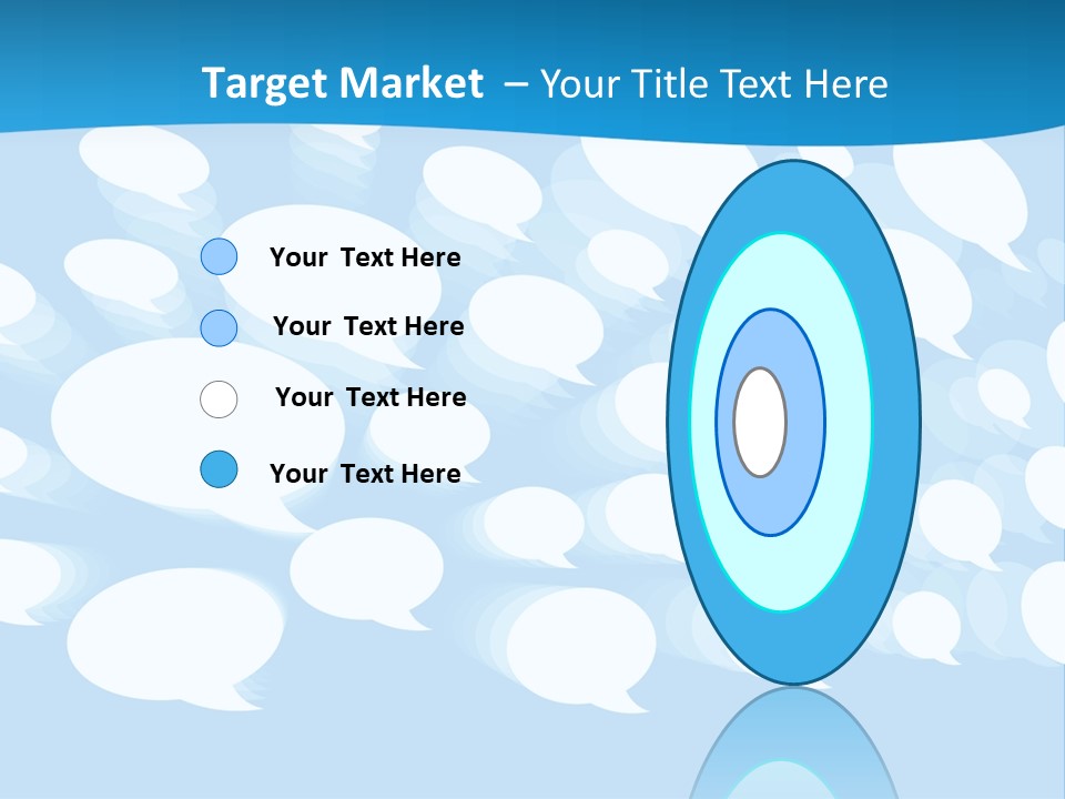 Bubble Speech Web PowerPoint Template
