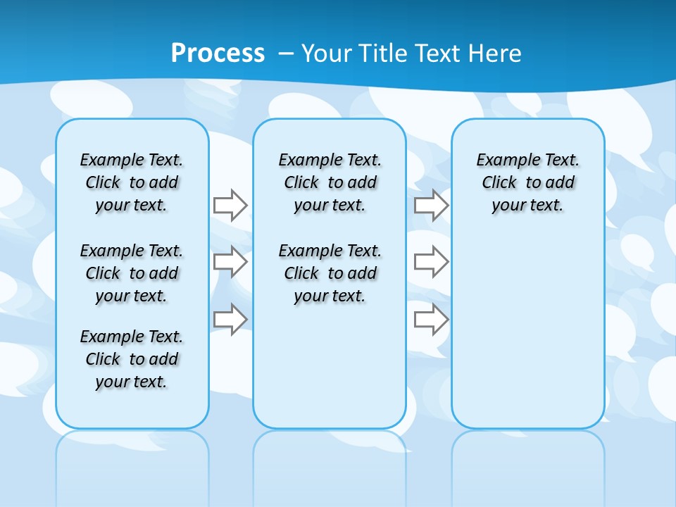 Bubble Speech Web PowerPoint Template