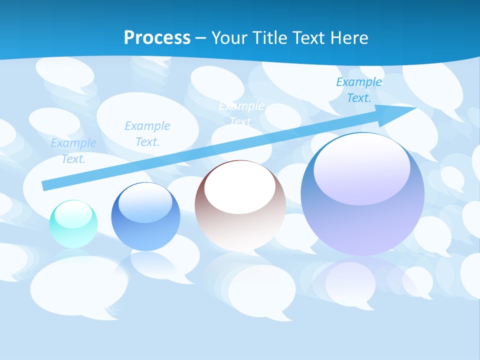 Bubble Speech Web PowerPoint Template
