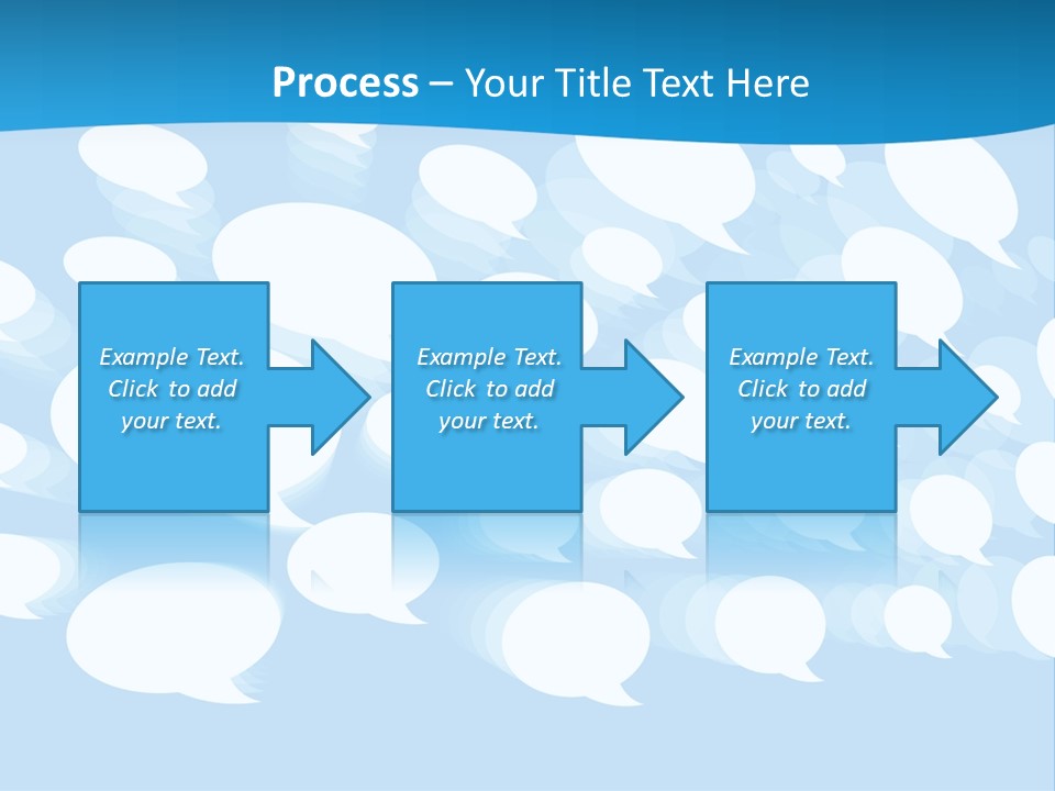 Bubble Speech Web PowerPoint Template