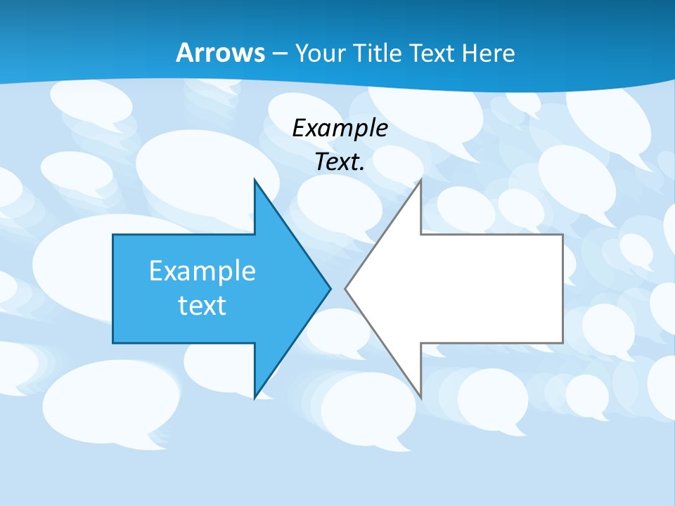 Bubble Speech Web PowerPoint Template