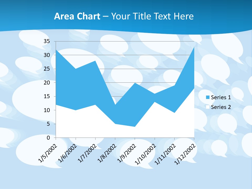 Bubble Speech Web PowerPoint Template