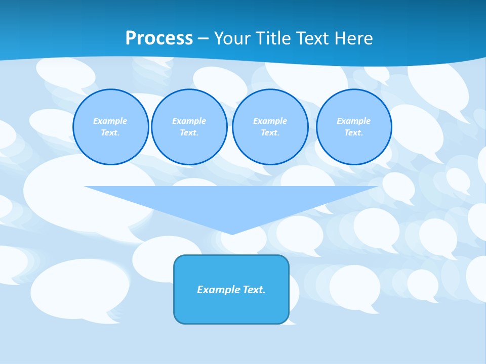 Bubble Speech Web PowerPoint Template
