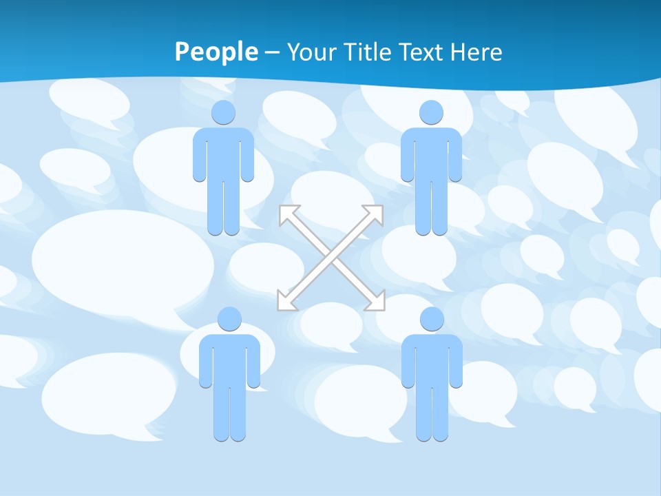 Bubble Speech Web PowerPoint Template