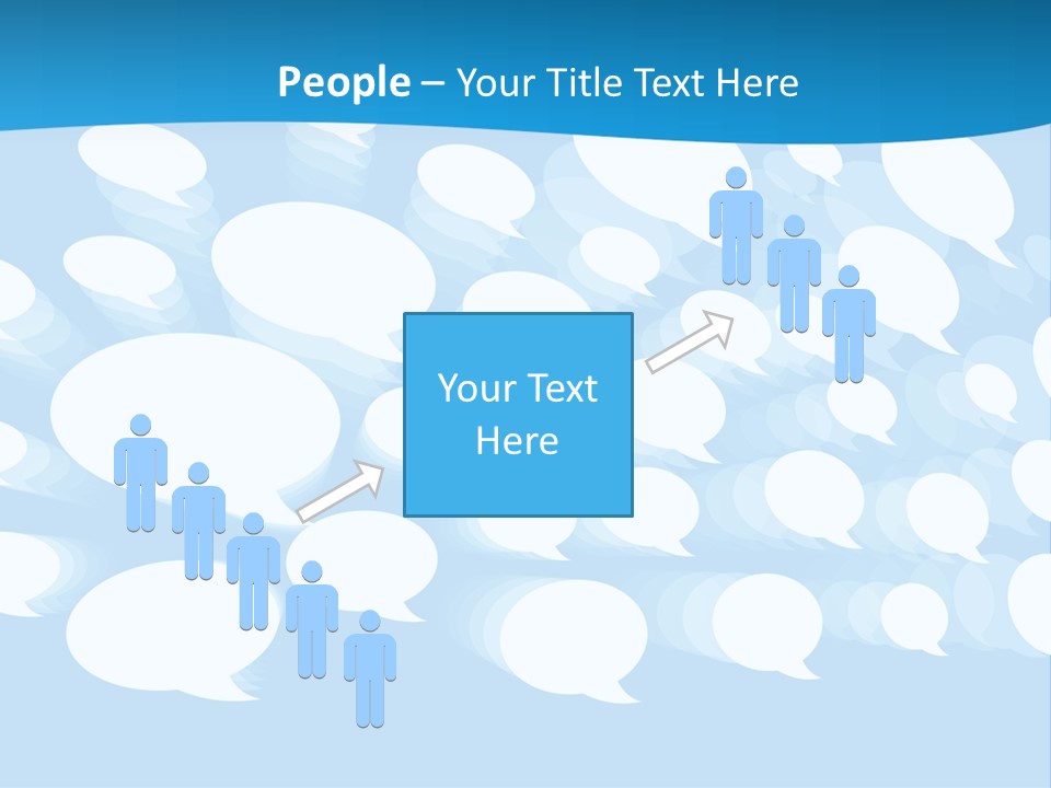 Bubble Speech Web PowerPoint Template