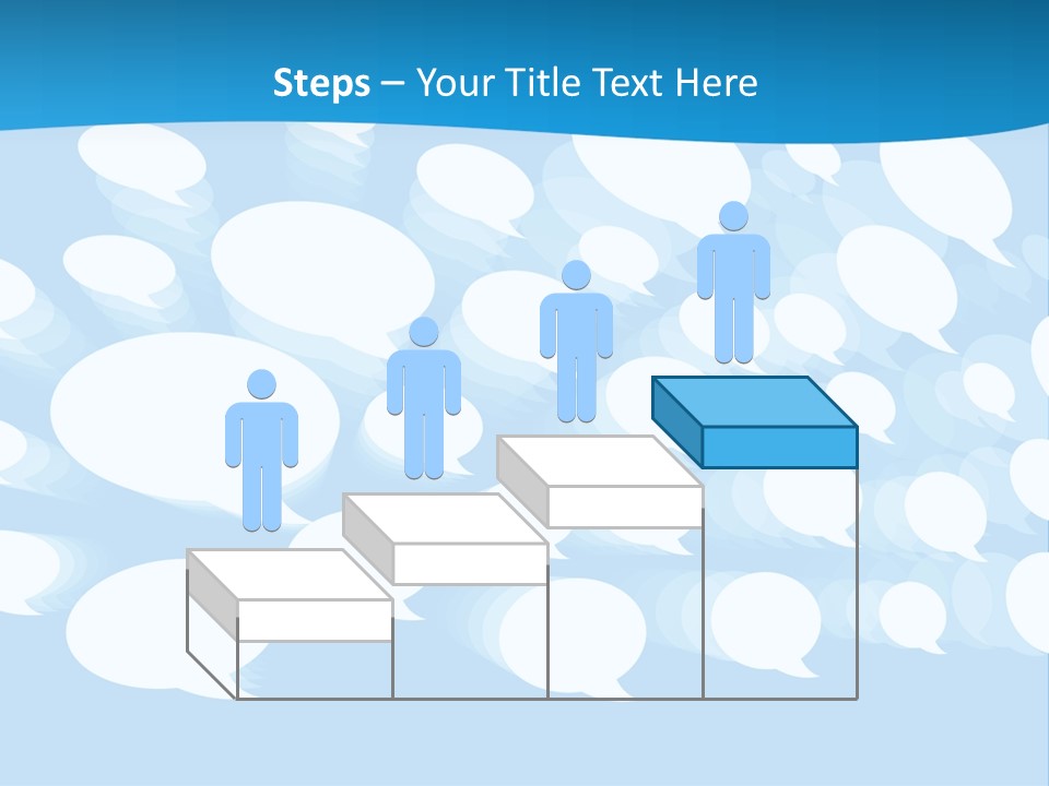 Bubble Speech Web PowerPoint Template