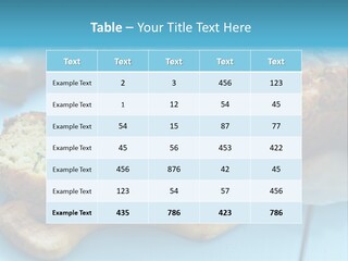 Food Diet Dessert PowerPoint Template