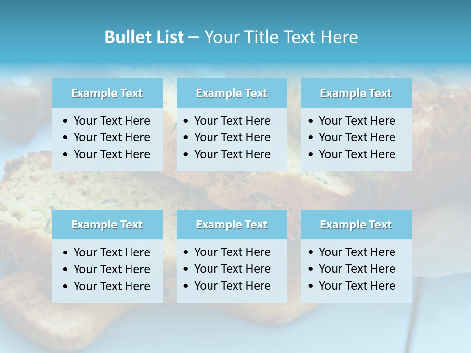 Food Diet Dessert PowerPoint Template