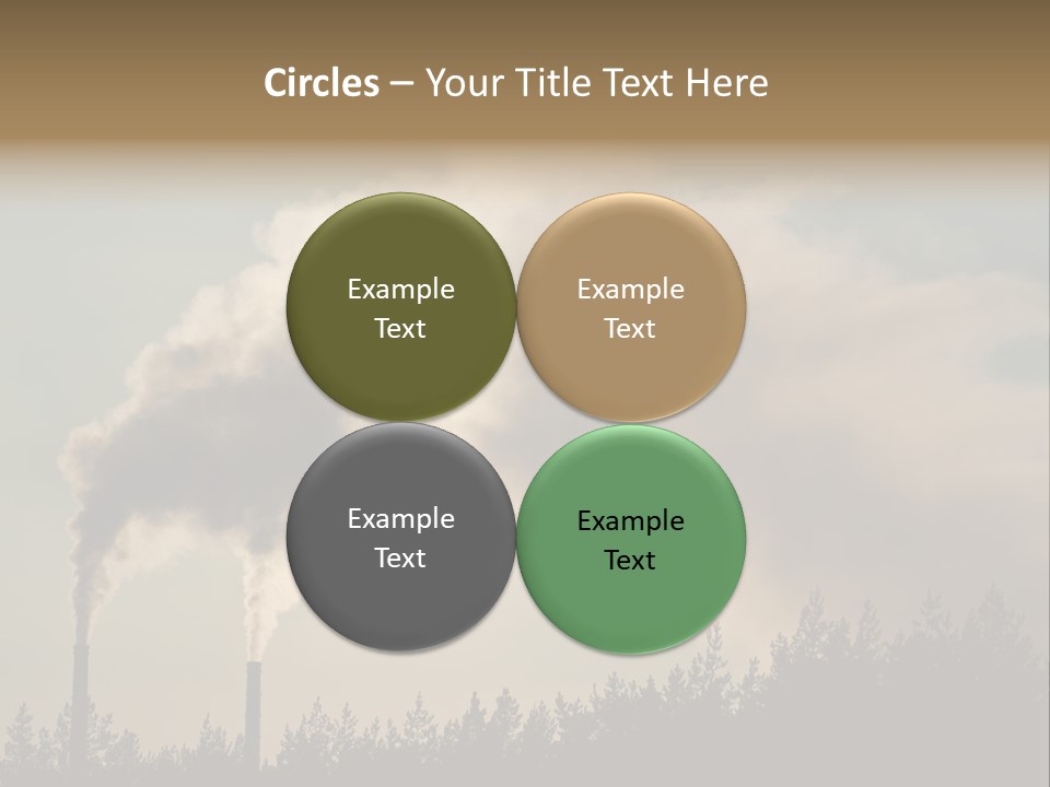 Fore T Background Puff PowerPoint Template