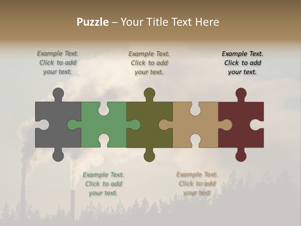 Fore T Background Puff PowerPoint Template