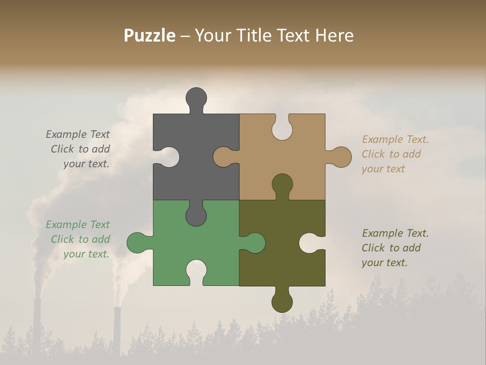 Fore T Background Puff PowerPoint Template