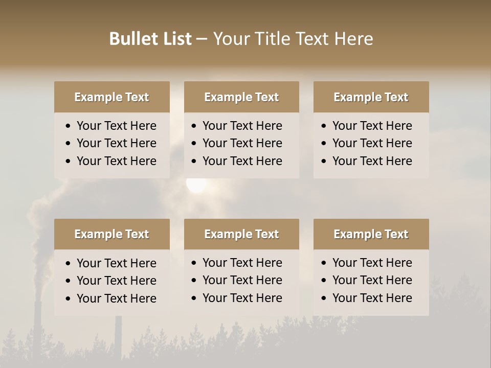 Fore T Background Puff PowerPoint Template