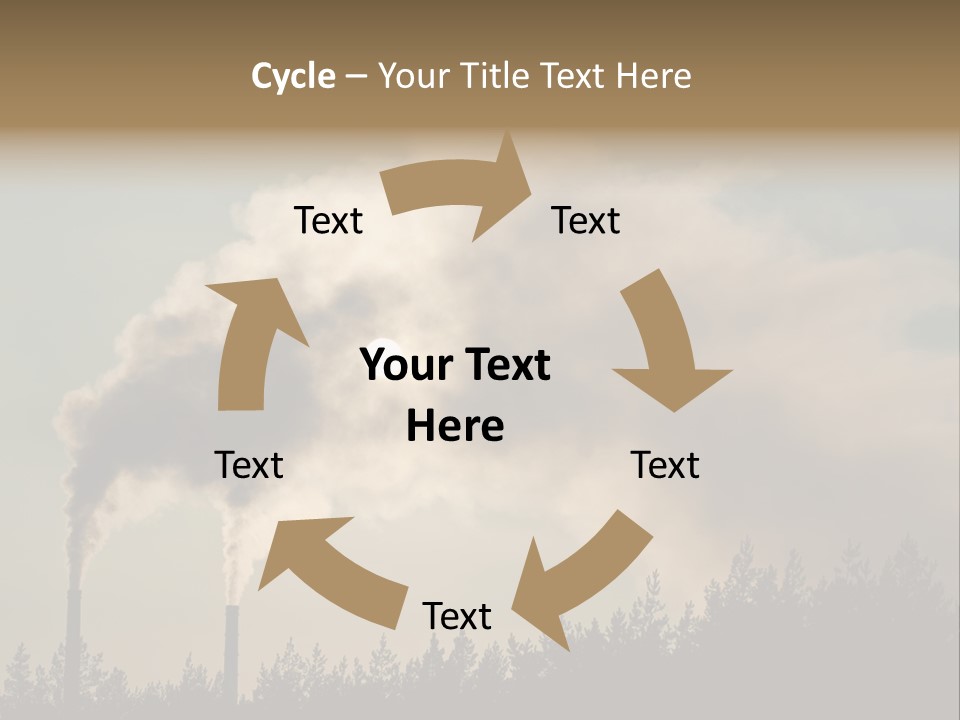 Fore T Background Puff PowerPoint Template