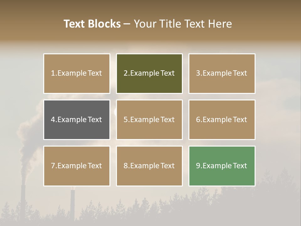 Fore T Background Puff PowerPoint Template