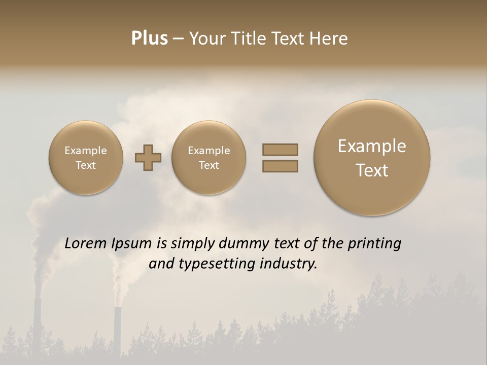 Fore T Background Puff PowerPoint Template