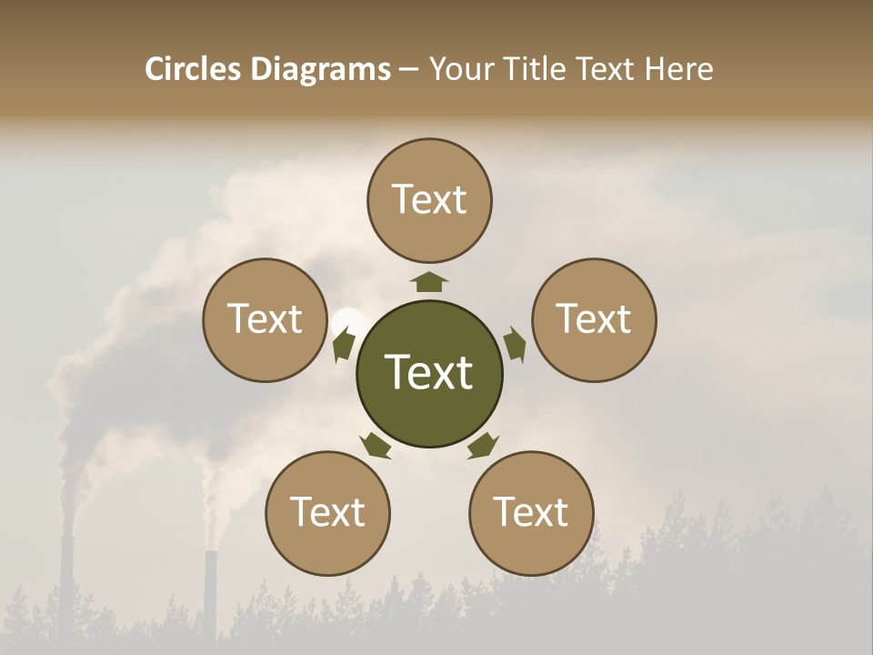 Fore T Background Puff PowerPoint Template
