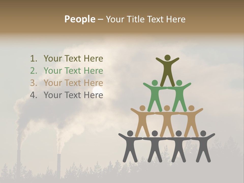 Fore T Background Puff PowerPoint Template