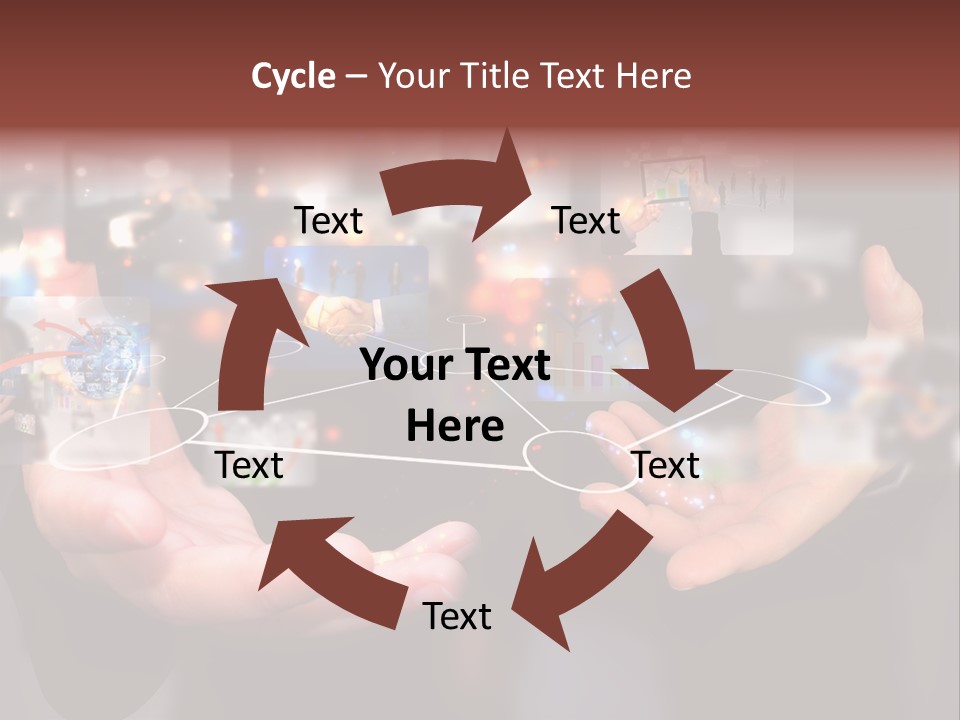 Concept Multimedia Network PowerPoint Template