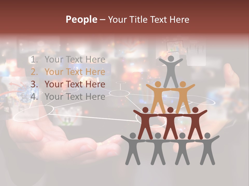 Concept Multimedia Network PowerPoint Template