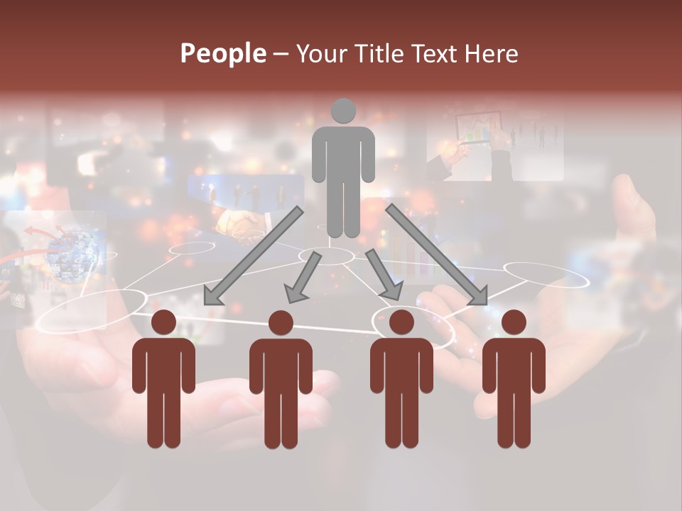 Concept Multimedia Network PowerPoint Template