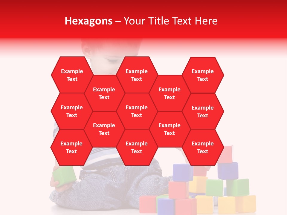 Small Boy White PowerPoint Template