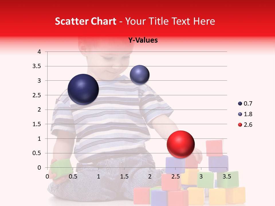 Small Boy White PowerPoint Template