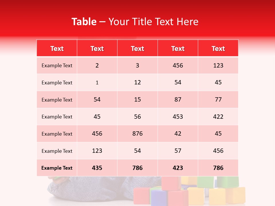 Small Boy White PowerPoint Template