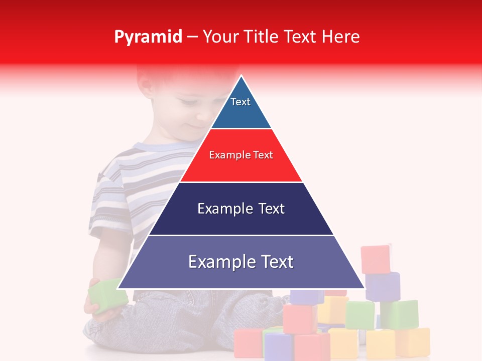 Small Boy White PowerPoint Template