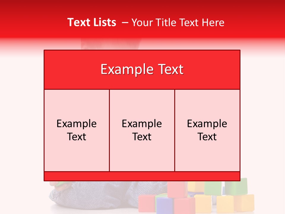 Small Boy White PowerPoint Template