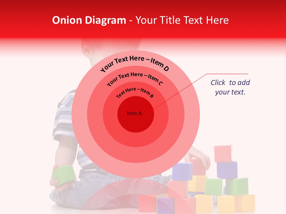 Small Boy White PowerPoint Template