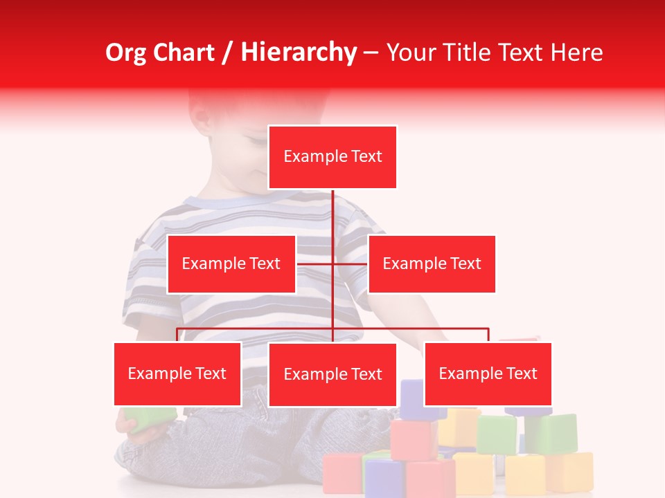 Small Boy White PowerPoint Template