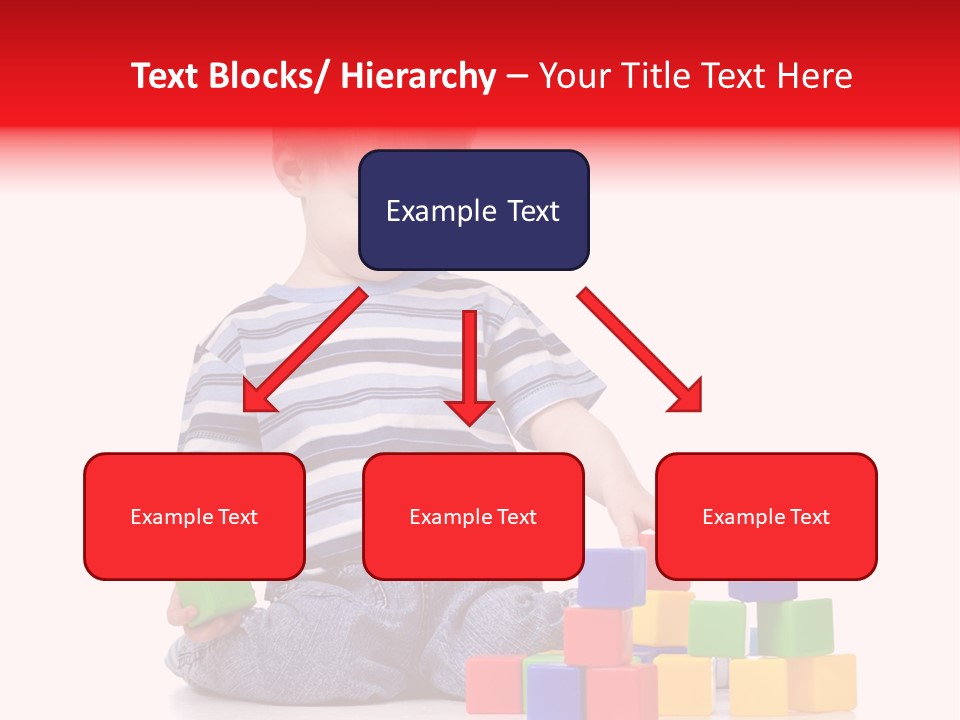 Small Boy White PowerPoint Template