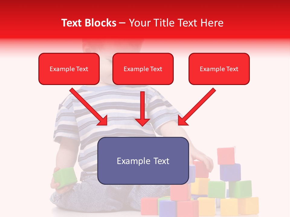 Small Boy White PowerPoint Template