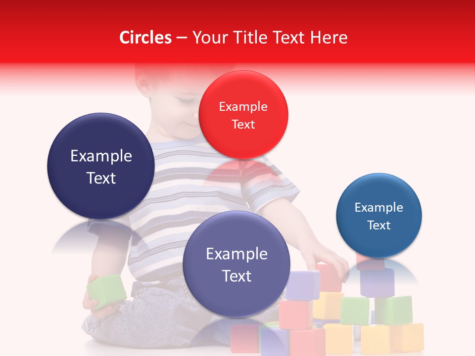 Small Boy White PowerPoint Template