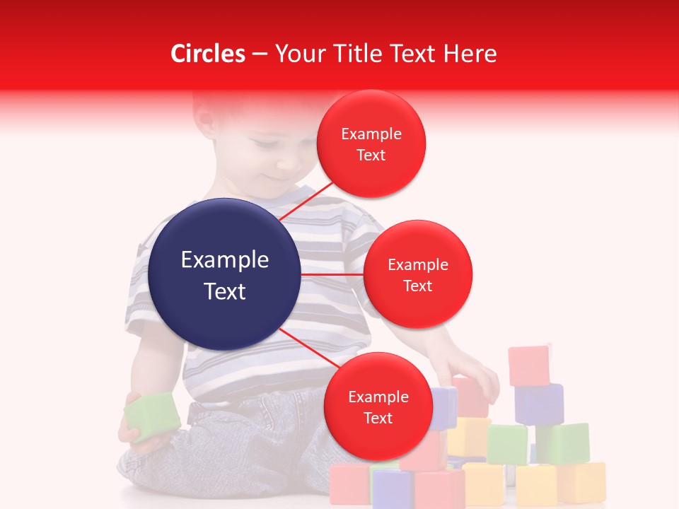 Small Boy White PowerPoint Template