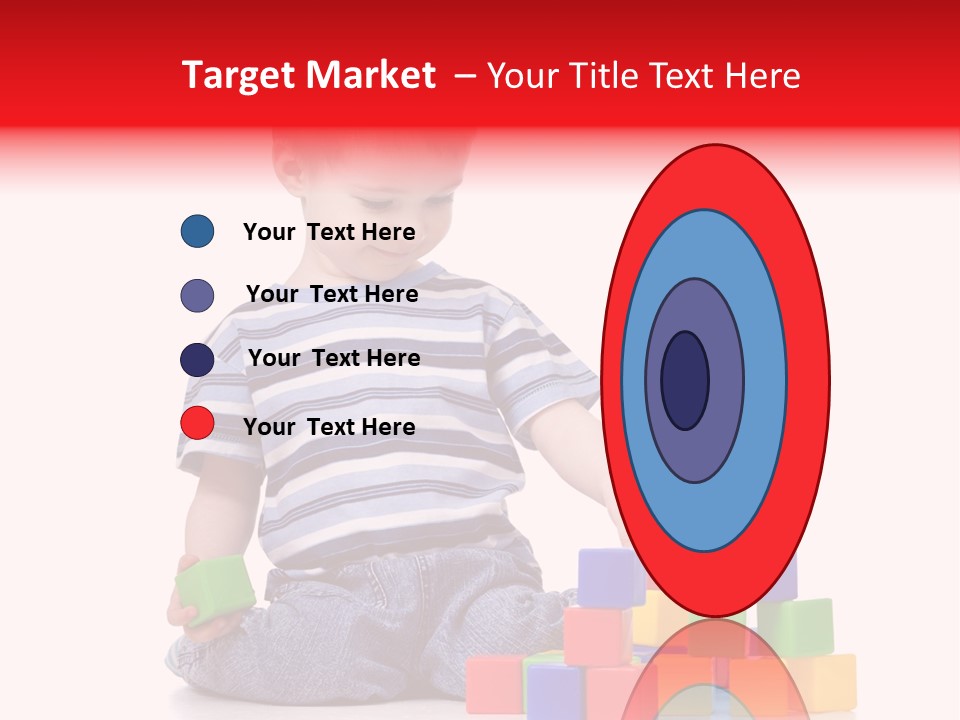 Small Boy White PowerPoint Template