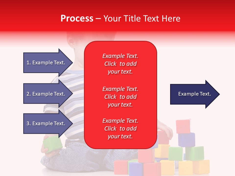 Small Boy White PowerPoint Template