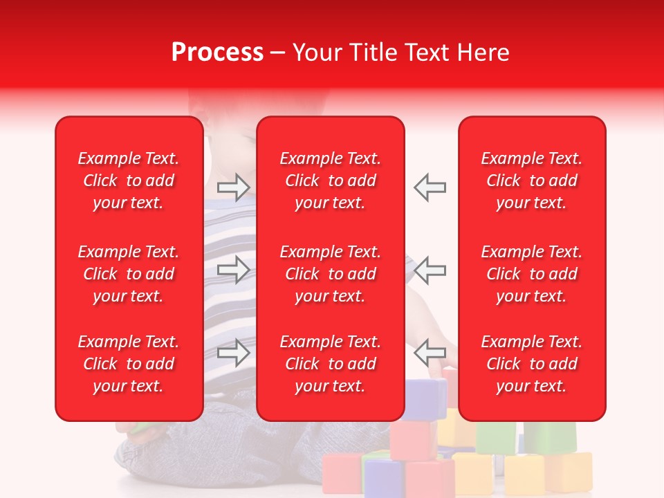 Small Boy White PowerPoint Template