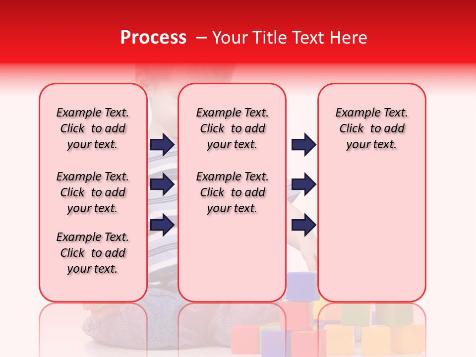 Small Boy White PowerPoint Template