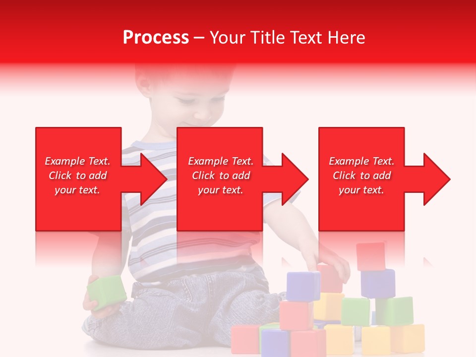 Small Boy White PowerPoint Template