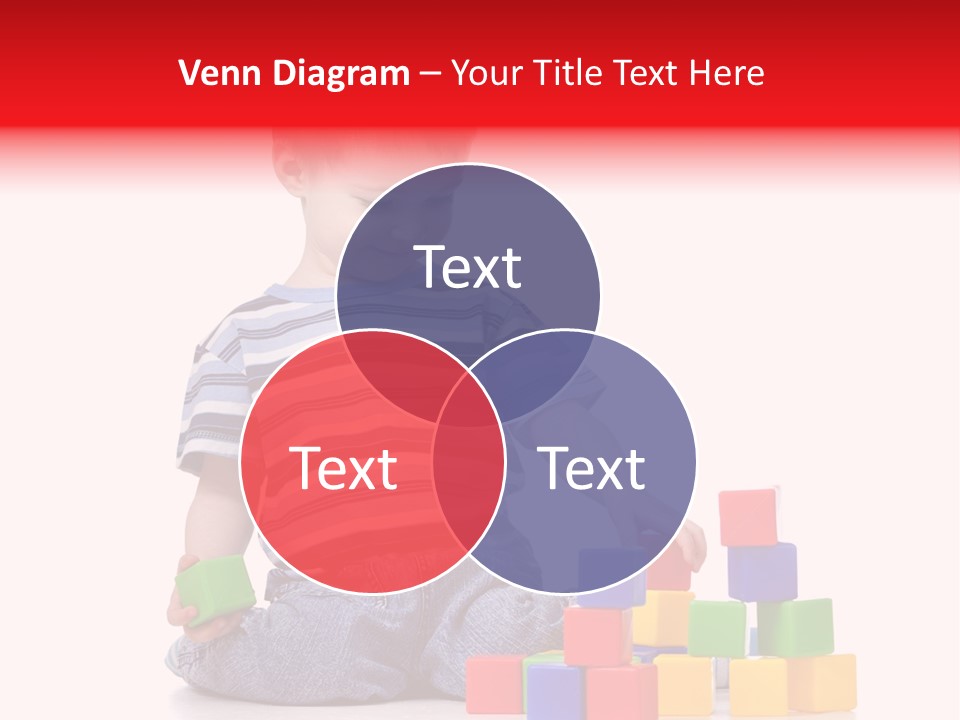 Small Boy White PowerPoint Template