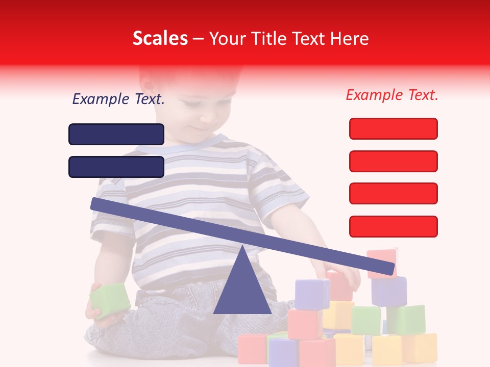 Small Boy White PowerPoint Template