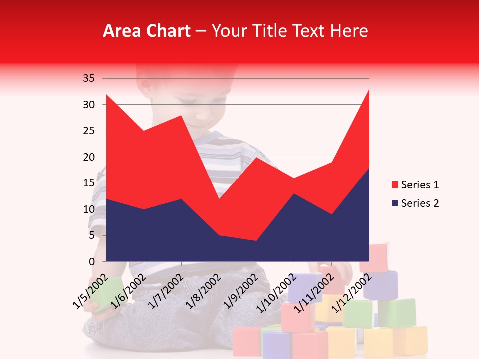 Small Boy White PowerPoint Template